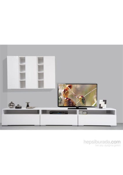Plus 813987 Diamond Tv Ünitesi Beyaz