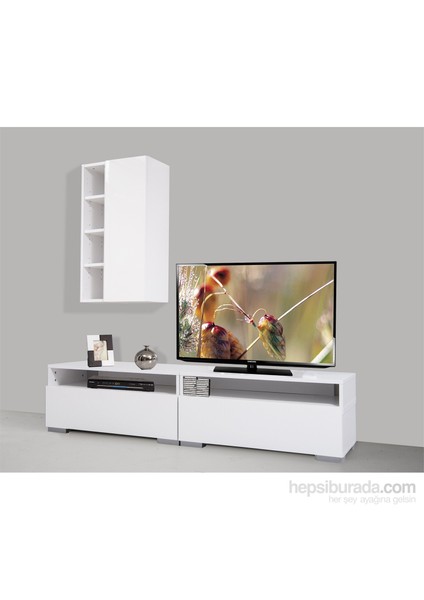 Plus 814021 Diamond Tv Ünitesi Beyaz fiyatları