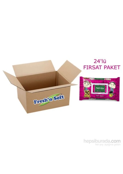 Havlu 90 Eko Pratik Kapak - 24 Lü PAKET