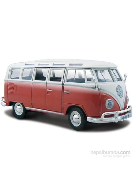 Maisto Volkswagen Van Samba 1:24 Model Araba S/E