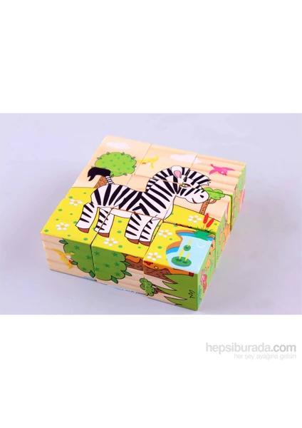 Learning Toys Wooden Puzzle Cubes