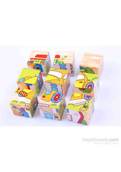 Wooden Puzzle Cubes