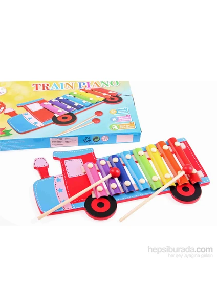 Learning Toys Wooden Train Piano