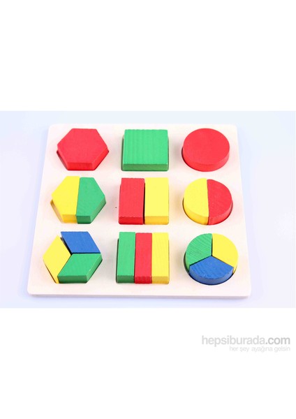 Montessori Kavram Şekil Seti