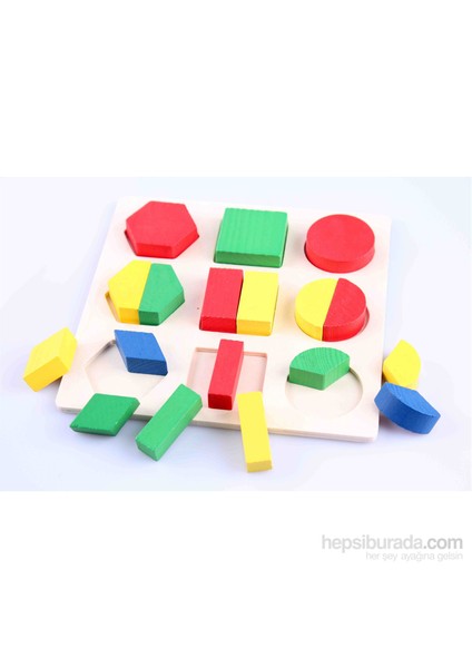 Montessori Kavram Şekil Seti