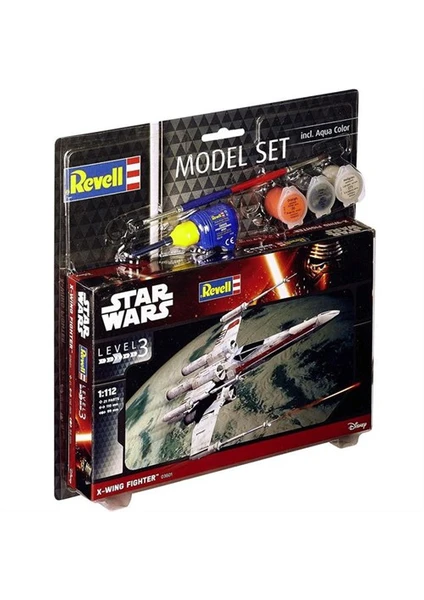 Model Set Sw X-Wing Fighter 63601