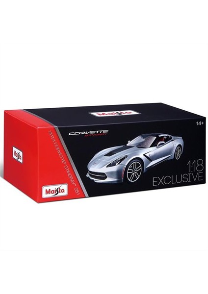 Maisto 1:18 2014 Corvette Stingray Z51 Exclusive Model Araba