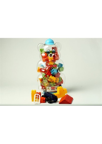 Efe 66 Parça Ayıcıklı Zeka Geliştirici Bloklar