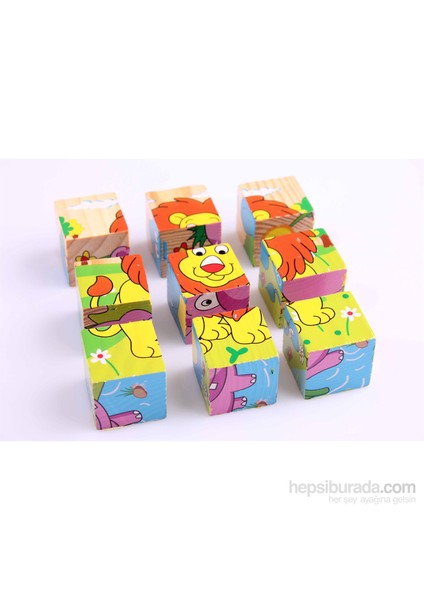 Wooden Puzzle Cubes