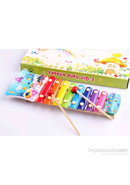 Renkli Ahşap Selefon