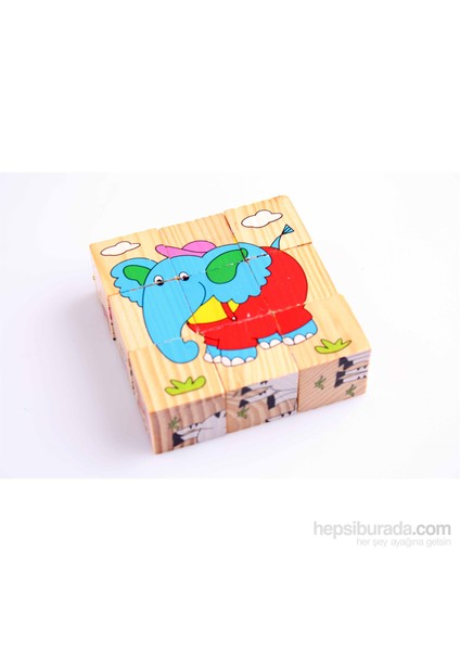 Wooden Puzzle Cubes