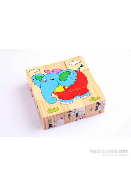 Nani Toys Wooden Puzzle Cubes