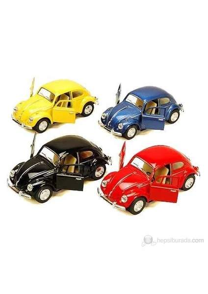 1:32 1967 Volkswagen Beetle Klasik (Siyah)