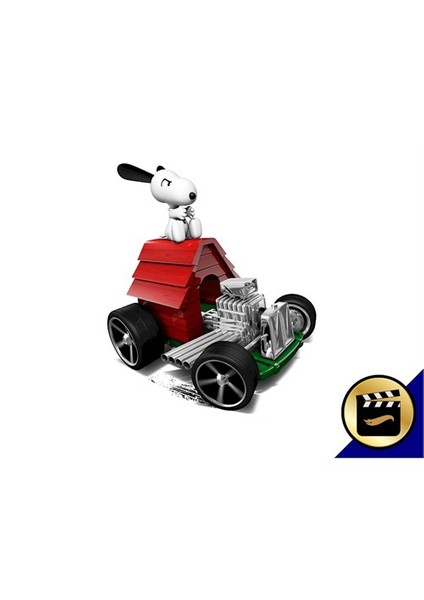 Snoopy Hot Wheels Tekli Araba