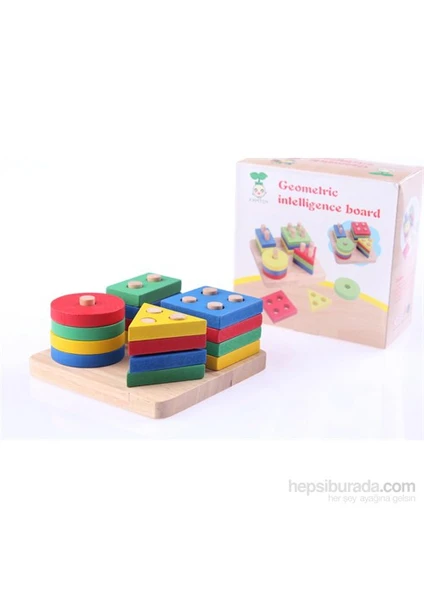 Wooden Toys Geometric Intelligence Board