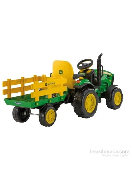 Peg Perego John Deere Ground Force Akülü Traktör 12 Volt