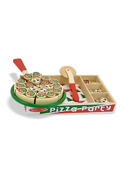 Melissa & Doug Ahşap Pizza Partisi