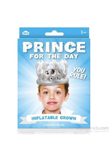 Günün Prensi - Prince For The Day - Şişme Prens Tacı