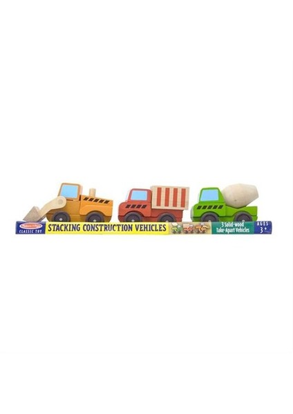 Melissa & Doug Ahşap İnşaat Araçları