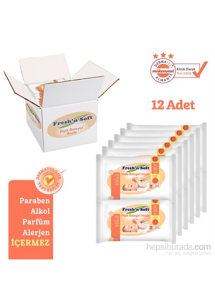 Pişik Önleyici Havlu 12'Li Fırsat Paketi / 480 Yaprak