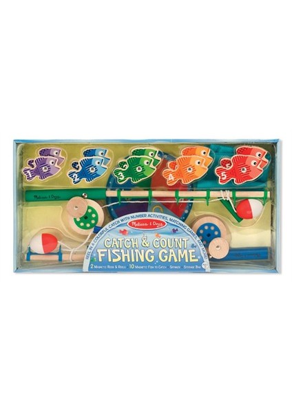 Melissa & Doug Balık Tutma Oyunu Yakala Ve Say