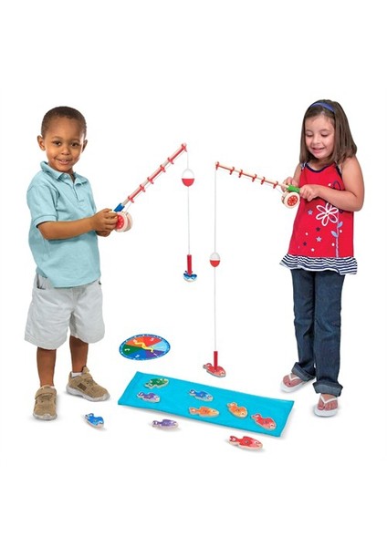 Melissa & Doug Balık Tutma Oyunu Yakala Ve Say
