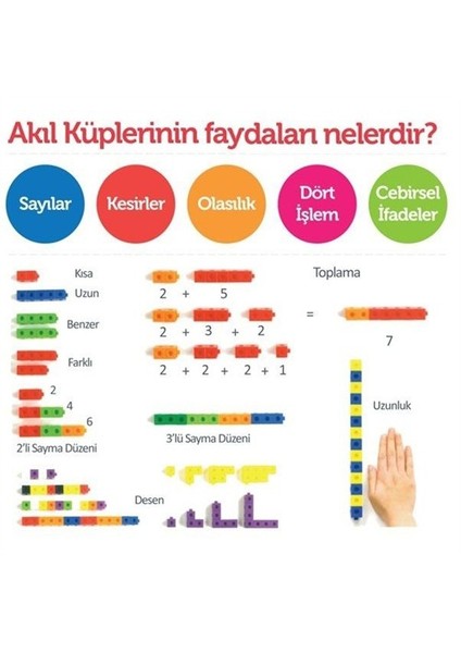 Üstün Zekalılar Enstitüsü Akıl Küpleri 100 Parça