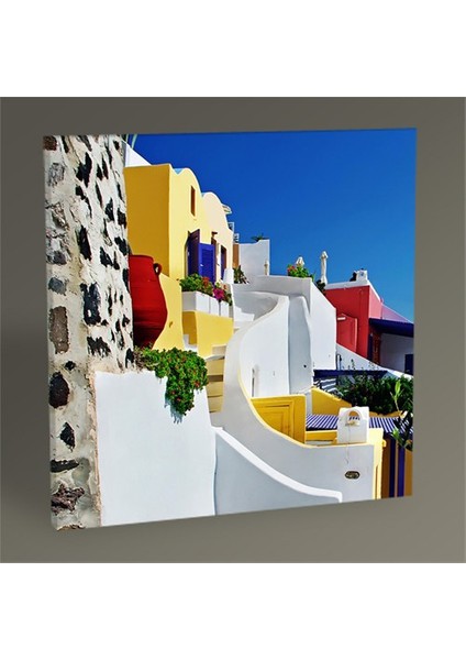 Yunanistan Santorini Tablo 120X120