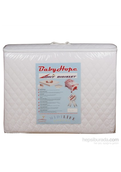 Alezli Babyhope Bebek Oyun Parkı Yatağı 70X110 Cm