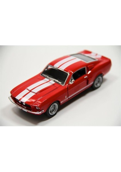 1967 Shelby Gt500 (Kırmızı) 1:38 Çek Bırak Model Araba