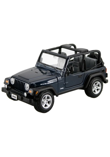 Maisto Jeep Wrangler Rubicon Diecast Model Araba 1:27 Special Edition Siyah