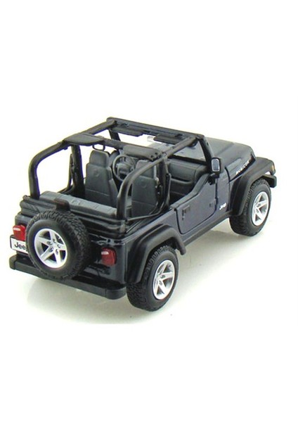 Maisto Jeep Wrangler Rubicon Diecast Model Araba 1:27 Special Edition Siyah