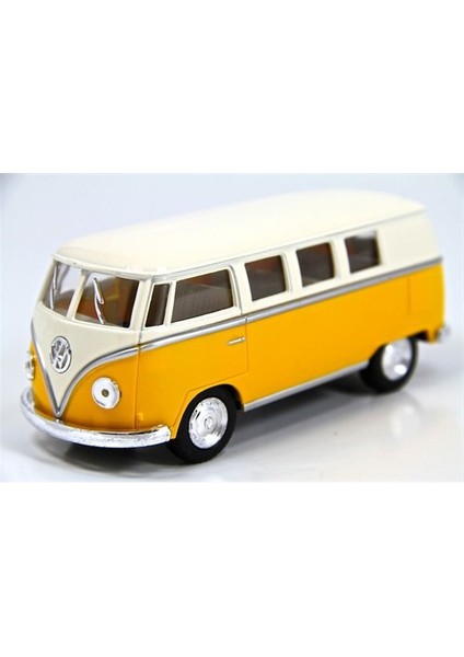 1962 Volkswagen Classical Bus (Sarı-Krem) 1:32 Diecast Metal
