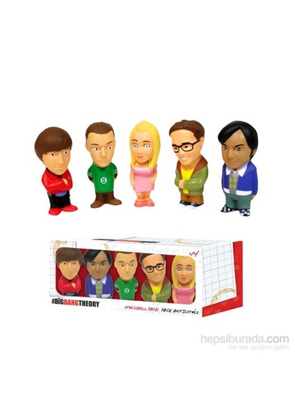 Big Bang Theory Stress Dolls Set Of 5 Stres Oyuncağı