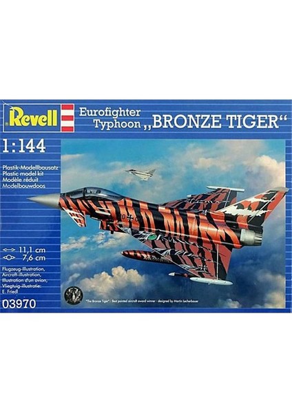 03970 1:144 Ölçekli Eurofighter Br Tiger Model Uçak Maketi