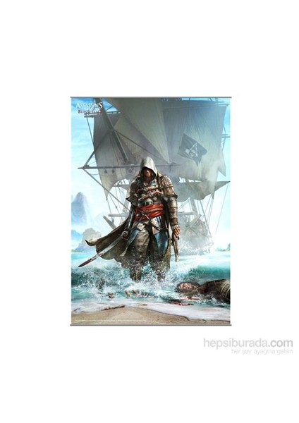 Assassin's Creed Iv Black Flag Wall Scroll Vol. 1 Rulo Duvar Afişi