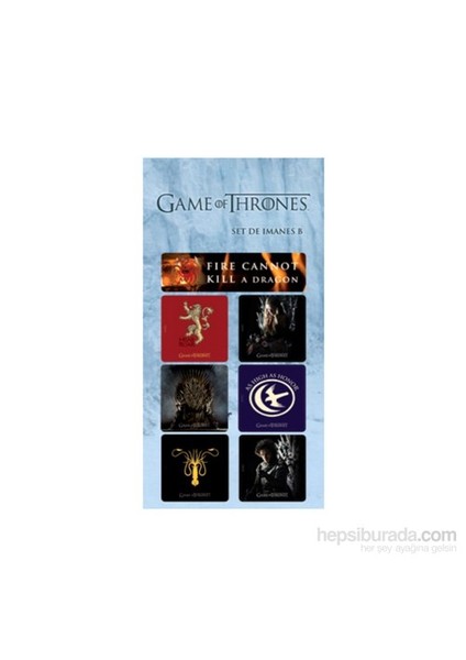 Game Of Thrones Magnet Seti B