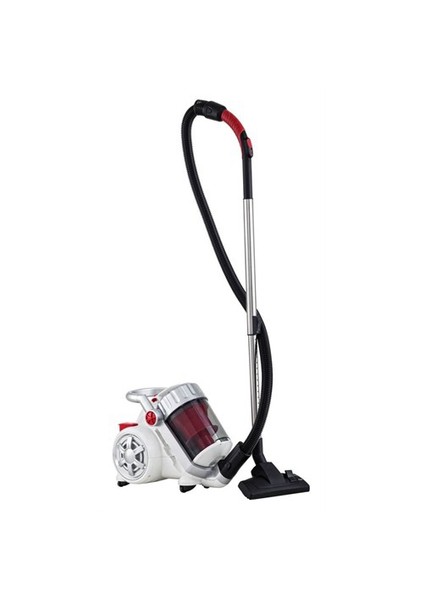 S 7424 2300W Toz Torbasız Hepa Filtreli Elektrikli Süpürge-Kırmızı