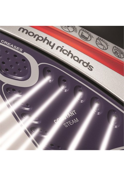 301011 Comfi Grip ECO 2400W İyonik Tabanlı Buharlı Ütü Kırmızı