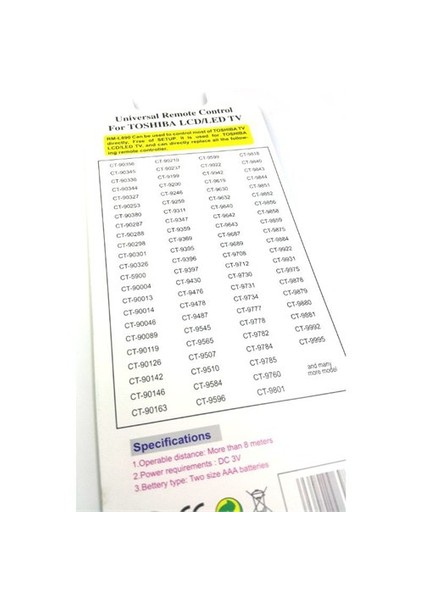 Toshıba Lcd-Led Tv Kumandası Herz Rm-L890 fırsatları
