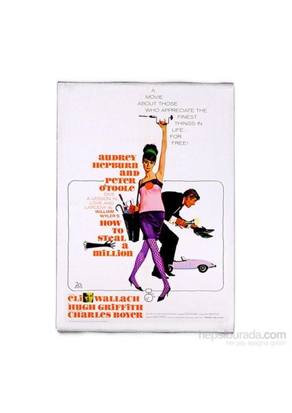 Design How To Steal A Million Kanvas Tablo (50 X 70 Cm)