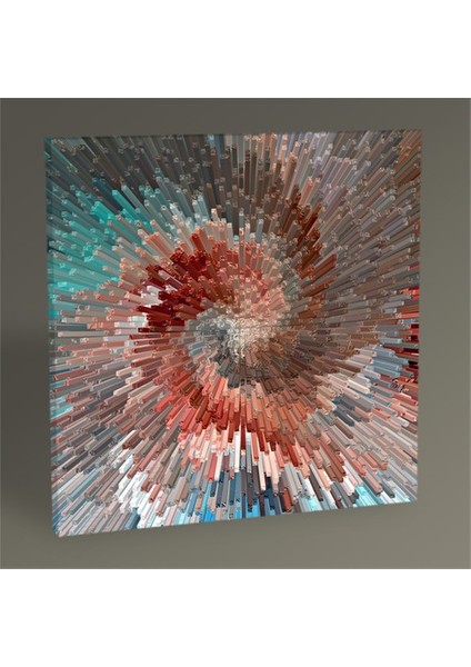 Renkli Dokular Tablo 40X40