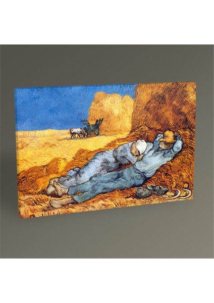 Vincent Van Gogh La Siesta Tablo 60X40