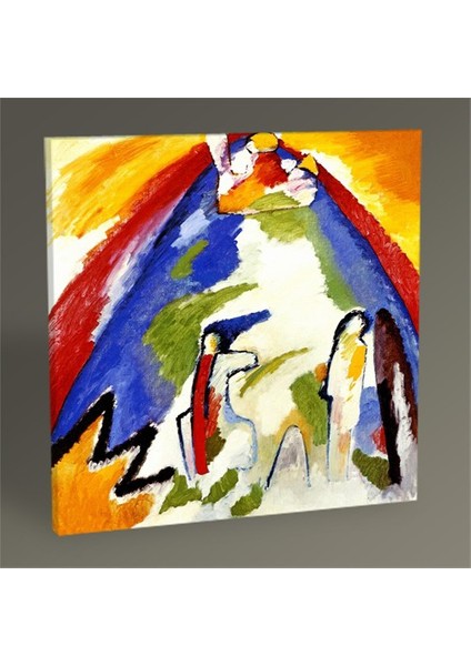 Wassily Kandinsky Mountain Tablo 30X30