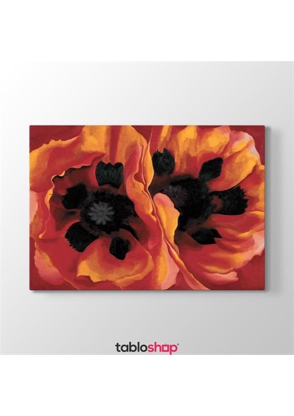 Georgia Okeeffe - Oriental Poppies Tablosu
