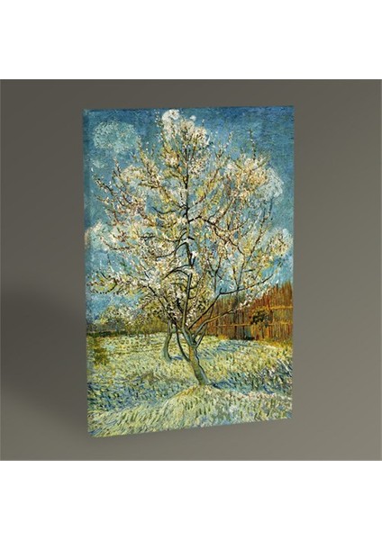 Vincent Van Gogh Şeftali Ağaci Tablo 30 x 20