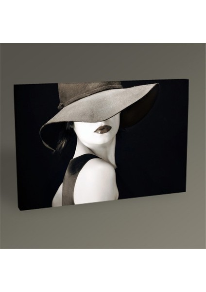 Vintage Woman Tablo 45X30
