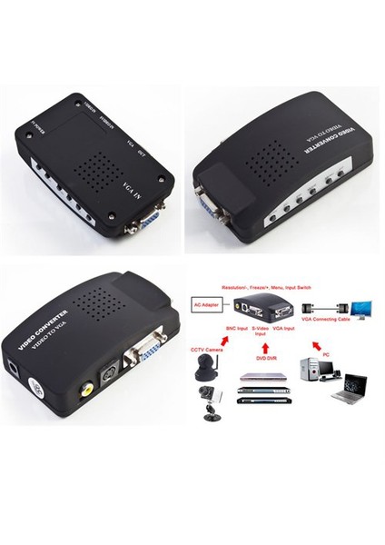 Av / Vga Converter (Tv To Pc)