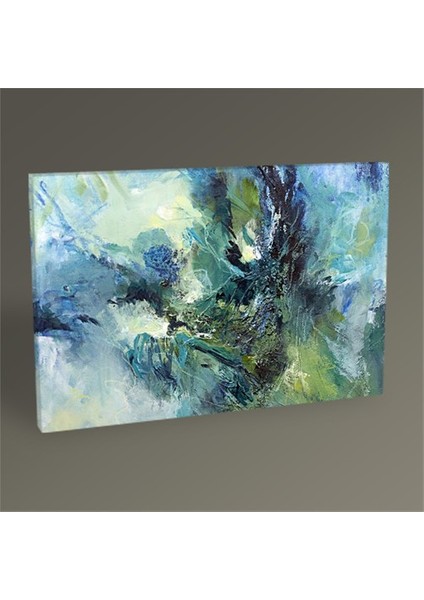 Cool Blue Abstract 75X50