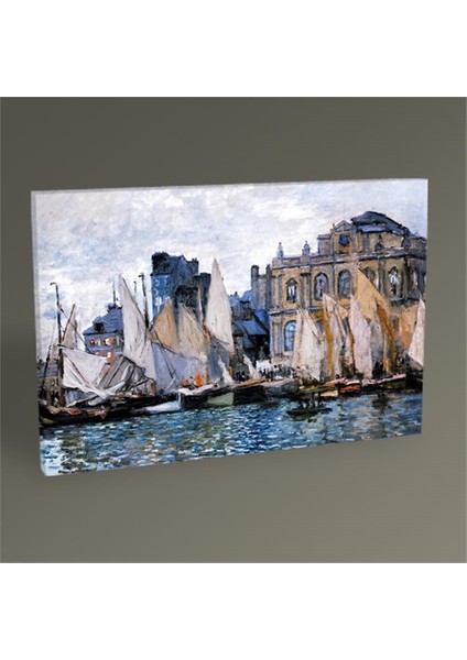 Claude Monet Le Havre'da Müze Tablo 60X40